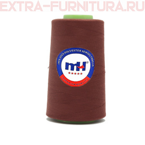 Нитки МН 40/2 п/э  5000 ярдов №474 коричневый *