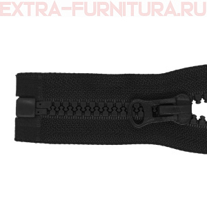 Молния Трактор Т8 1 замок 90см, цв. 322 черный, LOGO