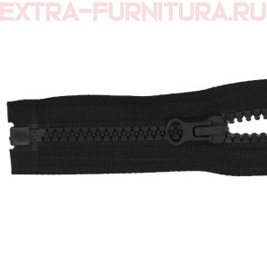 Молния Трактор Т5 1 замок 65см, цв. 322 черный, LOGO