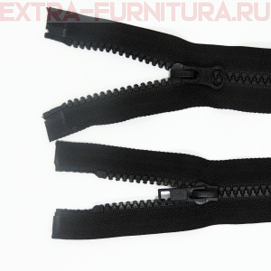 Молния Трактор Т5  2 замка 65 см, цв.322 черный