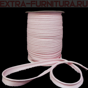 Кант атласный 12 мм, 72 ярда, цв. 028 розовый ЕВРО