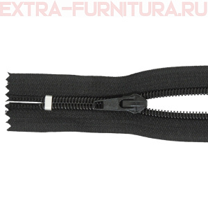 Молния спираль обувная Т7, дл.12 см, цв.322 черный