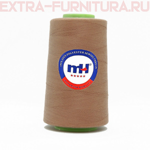 Нитки МН 40/2 п/э  5000 ярдов №465 св. коричневый
