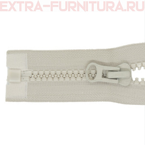 Молния Трактор Т8 1 замок 75см, цв.310 серый светлый, LOGO