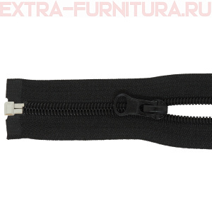 Молния Спираль разъемная Т5, дл. 100см, цв. черный LOGO