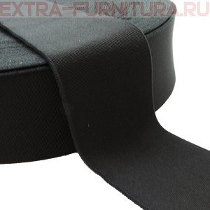 Резинка башмачная черная 60 мм (уп.25м*8уп.)