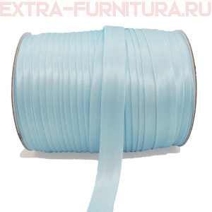 Косая бейка 16мм 132м цв.040 светло-голубой ЕВРО