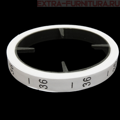 Размерник р-р 36, цв. белый, рул. 300 шт.