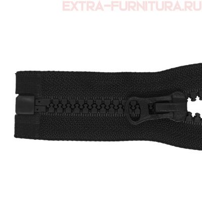 Молния Трактор Т8 1 замок 120см, цв. 322 черный, LOGO