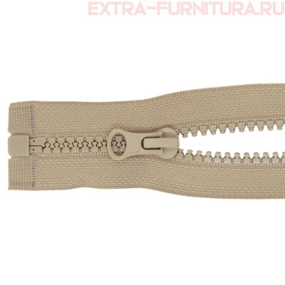 Молния Трактор Т5 1 замок 75см, цв.292 бежевый, LOGO