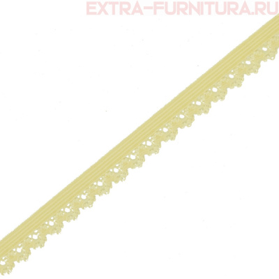 Резинка ажурная 12мм, арт.TBY-S180 цв.бежевый (уп.100м)