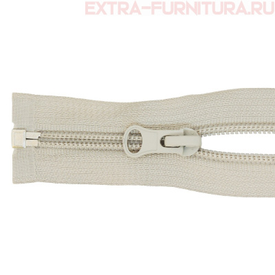 Молния Спираль разъемная дл. 65см, Т5, цв.310 св.серый LOGO