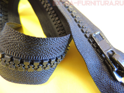 Молния Трактор Т8  1 замок 80 см, цв.322 черный