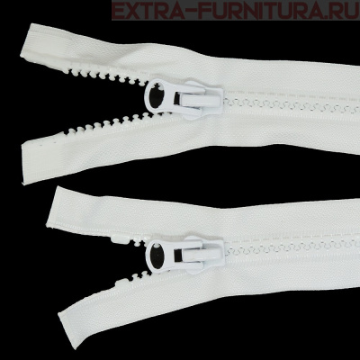 Молния Трактор Т8 2 замка 85см, цв. 101 белый, LOGO