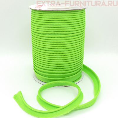 Кант атласный 12 мм, 72 ярда, цв. 057 светло-зеленый ЕВРО