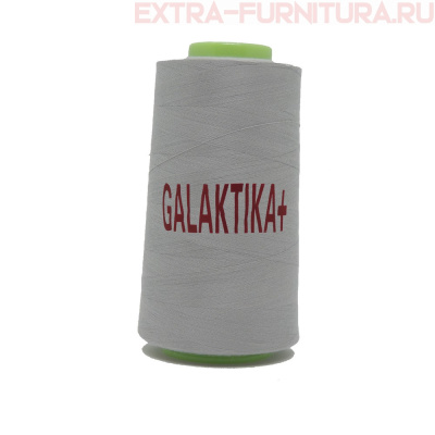 Нитки GALAKTIKA  40/2 п/э  4000 ярдов, цв.366 серый светлый
