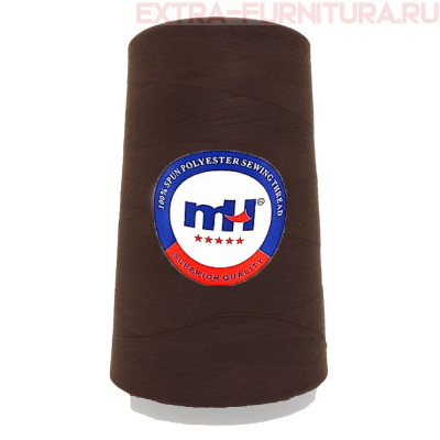 Нитки МН 40/2 п/э 520 гр.(~20000 ярдов), цв.492 темно-коричневый