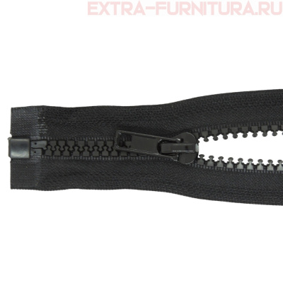 Молния Трактор Т5 1 замок, дл.90 см, цв.черный, усил. звено (кл.А)